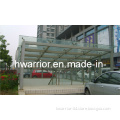 Steel Glass Canopy for Carport